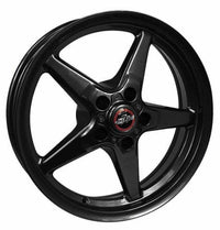 Thumbnail for Race Star 92 Drag Star Bracket Racer 17x7 5x4.50BC 4.25BS Gloss Black Wheel