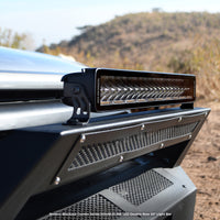 Thumbnail for Go Rhino Xplor Blackout Combo Series Dbl Row LED Light Bar w/Amber (Side/Track Mount) 21.5in. - Blk