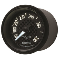Thumbnail for Autometer GT Series 52mm Mechanical 140-280 Deg F Water Temperature Gauge