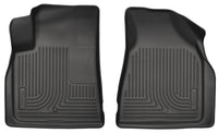 Thumbnail for Husky Liners 09-14 Chevy Traverse/07-14 GMC Acadia Weatherbeater Black Front Floor Liners