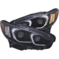 Thumbnail for ANZO 2014-2015 Mazda 6 Projector Headlights w/ Plank Style Design Black