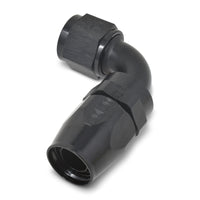 Thumbnail for Russell Performance -4 AN Black 90 Degree Full Flow Hose End