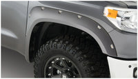 Thumbnail for Bushwacker 14-18 Toyota Tundra Fleetside Pocket Style Flares 4pc 66.7/78.7/97.6in Bed - Black