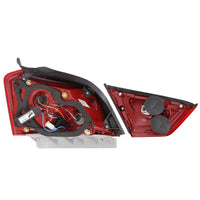 Thumbnail for ANZO 14-18 Chevrolet Impala LED Taillights Red/Clear