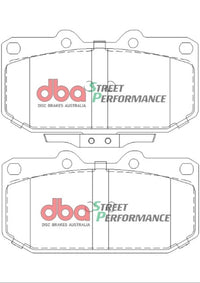 Thumbnail for DBA 06-07 Subaru WRX SP500 Front Brake Pads