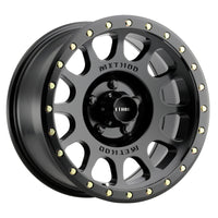 Thumbnail for Method MR305 NV 20x10 -18mm Offset 5x5 94mm CB Matte Black Wheel