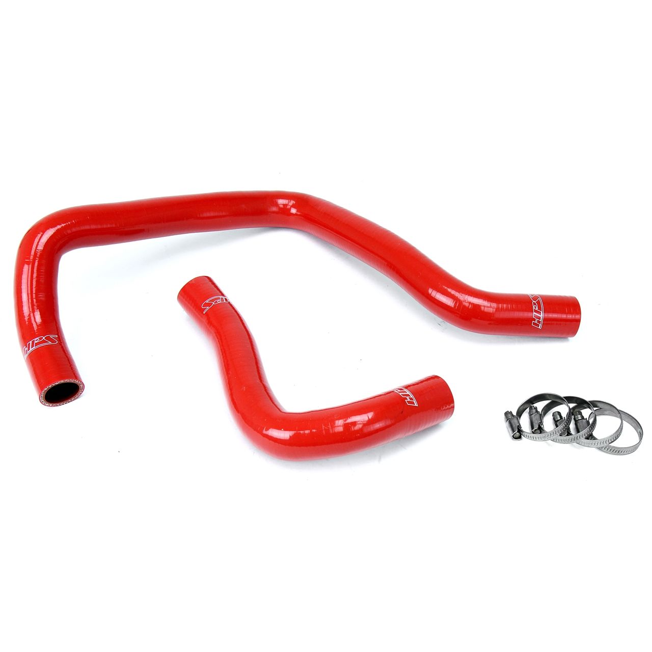HPS Red Reinforced Silicone Radiator Hose Kit Coolant for Acura 94-01 Integra B20