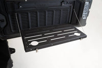 Thumbnail for DV8 Jeep JL Tailgate Mounted Table (Trail Table) - Black