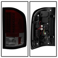 Thumbnail for Spyder Chevy Silverado 07-13 LED Tail Lights Red Smoke ALT-YD-CS07-LED-RS