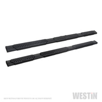 Thumbnail for Westin 2019 Chevrolet Silverado/Sierra 1500 Crew Cab (5.5ft) R5 Modular Nerf Step Bars - Black