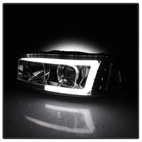 Thumbnail for Spyder GMC Sierra 1500/2500/3500 99-06 V2 Projector Headlights - DRL - Chrome PRO-YD-CDE00V2-LB-C