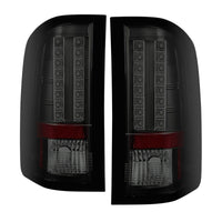 Thumbnail for Spyder Chevy Silverado 07-13 LED Tail Lights Blk Smke ALT-YD-CS07-LED-BSM