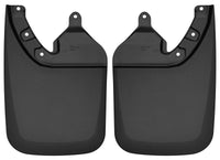 Thumbnail for Husky Liners 2016 Toyota Tacoma w/ OE Fender Flares Custom Molded Rear Mud Guards - Black