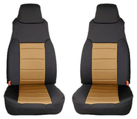 Thumbnail for Rugged Ridge Neoprene Front Seat Covers 97-02 Jeep Wrangler TJ