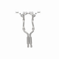 Thumbnail for Magnaflow 00-04 Chev Corvette V8 5.7L Comp Series Quad Ctr Rr Exit SS Cat-Back Perf Exhaust