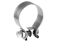 Thumbnail for Borla Universal 2.25in (57mm) Stainless Steel Half Moon Clamp