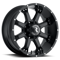 Thumbnail for Raceline 991B Assault 20x9in / 5x127 BP / 18mm Offset / 78.1mm Bore - Satin Black Wheel