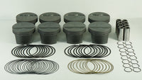 Thumbnail for Mahle MS Piston Set SBC 310ci 3.766in Bore 3.480in Stroke 5.7in Rod 0.927 Pin -3cc 9.5 CR Set of 8