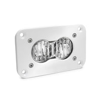 Thumbnail for Baja Designs S2 Pro Flush Mount Wide Cornering Pattern White LED Work Light - Clear