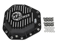 Thumbnail for aFe Power Pro Ser Rear Diff Cover Black w/Mach Fins 2017 Ford Diesel Trucks V8-6.7L(td) Dana M275-14