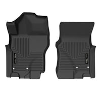 Thumbnail for Husky Liners 2022 Nissan Frontier CC Front Floor Liners - Black