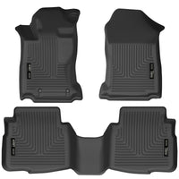Thumbnail for Husky Liners 2020 Subaru Legacy/Outback WeatherBeater Black Front & 2nd Seat Floor Liners