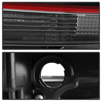 Thumbnail for Spyder Volkswagen Golf VII 14-16 Projector Headlights DRL LED Red Stripe Blk PRO-YD-VG15-RED-DRL-BK