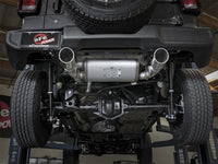 Thumbnail for aFe Rebel Series 2.5in 409 SS Cat-Back Exhaust w/ Polished Tips 2018+ Jeep Wrangler (JL) V6 3.6L
