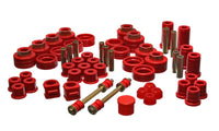 Thumbnail for Energy Suspension 88-98 Chevy/GMC 4WD Red Hyper-flex Master Bushing Set
