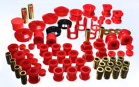 Thumbnail for Energy Suspension 89-94 Nissan 240SX (S13) Red Hyper-Flex Master Bushing Set