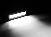 Thumbnail for Go Rhino Xplor Blackout Combo Series Sixline LED Flood Lights w/Amber (Surface Mount) - Blk (Pair)