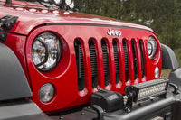 Thumbnail for Rugged Ridge 07-18 Jeep Wrangler JK/JKU Textured Black Elite Headlight Euro Guards