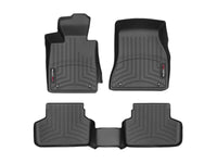 Thumbnail for Weathertech 2017+ BMW 5-Series Front and Rear FloorLiners - Black (xDrive Only - Does Not Fit RWD)