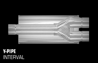 Thumbnail for MagnaFlow Muffler Mag 14X5X8 2.25 X 2.25 S/D