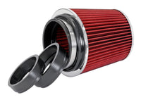 Thumbnail for Spectre Adjustable Conical Air Filter 5-1/2in. Tall (Fits 3in. / 3-1/2in. / 4in. Tubes) - Red