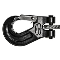 Thumbnail for Superwinch 12000 LBS 12V DC 3/8in x 85ft Wire Rope SX 12000 Winch - Graphite