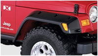 Thumbnail for Bushwacker 97-06 Jeep TJ Max Pocket Style Flares 4pc - Black