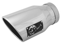Thumbnail for aFe Diesel Exhaust Tip Bolt On Black 5in Inlet x 7in Outlet x 12in - Right