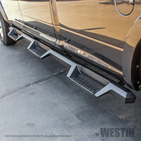 Thumbnail for Westin/HDX 19-20 Ram 2500/3500 Crew Cab (8ft Bed) Drop Wheel to Wheel Nerf Step Bars - Txt Black