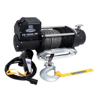 Thumbnail for Superwinch 11500 LBS 12V DC 3/8in x 80ft Synthetic Rope Tiger Shark 11500 Winch