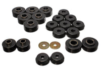 Thumbnail for Energy Suspension 80-96 Ford Bronco 4WD Black Body Mount Set