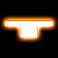 Thumbnail for ORACLE Lighting Universal Illuminated LED Letter Badges - Matte Wht Surface Finish - T SEE WARRANTY
