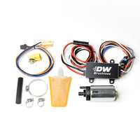 Thumbnail for DeatschWerks 94-98 Nissan 240SX 440lph In-Tank Brushless Fuel Pump w/9-0913 Instl kit/C102 Contrllr