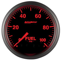 Thumbnail for Autometer Elite 52mm 0-100 PSI Fuel Pressure Peak & Warn w/ Electronic Control Gauge