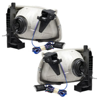Thumbnail for Oracle Lighting 01-04 Toyota Tacoma Pre-Assembled LED Halo Headlights -Red SEE WARRANTY