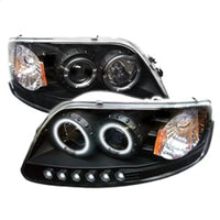 Thumbnail for Spyder Ford F150 97-03/Expedition 97-02 1PC Projector - CCFL Halo LED Blk PRO-YD-FF15097-1P-CCFL-BK