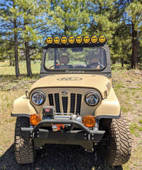 Thumbnail for KC HiLiTES 6in. Hard Cover for Gravity Pro6 LED Lights (Single) - Smiley Face- Yellow/Black KC Logo