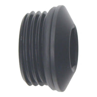 Thumbnail for DeatschWerks 10AN ORB Male Plug Low Profile Internal Allen/Hex (Incl O-Ring) - Anodized Matte Black