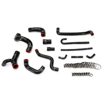 Thumbnail for HPS Black Reinforced Silicone Radiator and Heater Hose Kit Coolant for BMW 88-91 E30 M3 Left Hand Drive