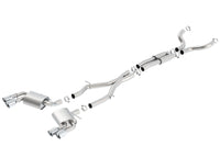 Thumbnail for Borla 16-17 Camaro SS 6.2L Dual Tip Dual Split Rear Exit Dual Mode Catback Exhaust (NPP)